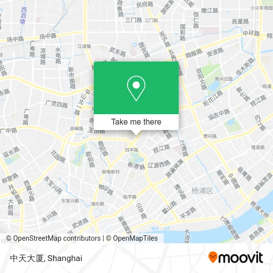 中天大厦 map