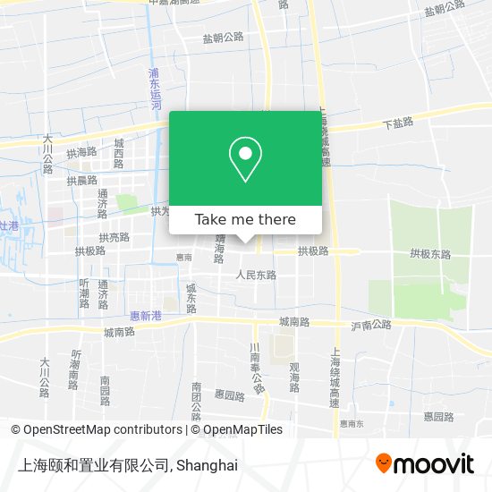 上海颐和置业有限公司 map
