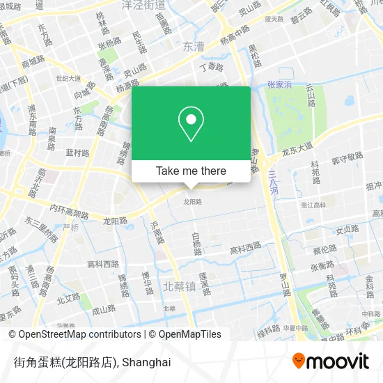 街角蛋糕(龙阳路店) map