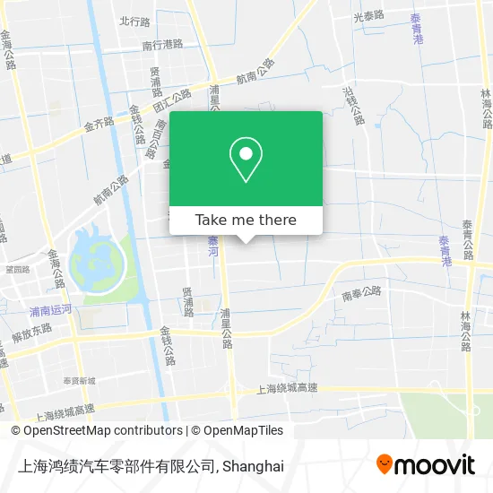 上海鸿绩汽车零部件有限公司 map
