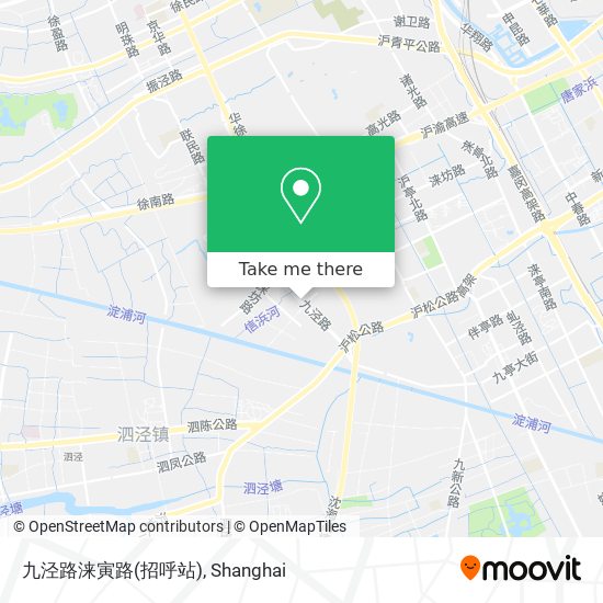 九泾路涞寅路(招呼站) map
