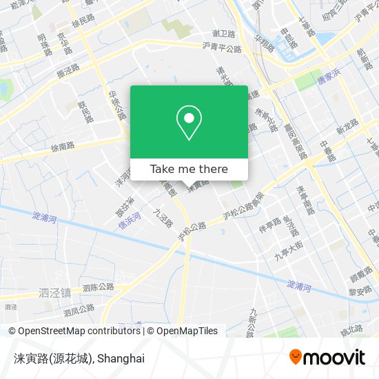 涞寅路(源花城) map