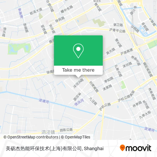 美砺杰热能环保技术(上海)有限公司 map