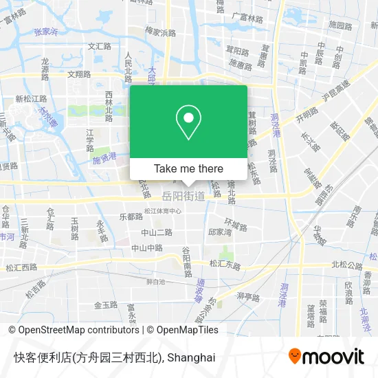 快客便利店(方舟园三村西北) map