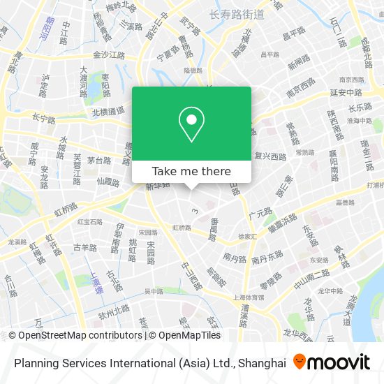 Planning Services International (Asia) Ltd. map