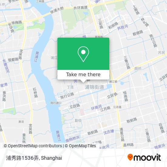 浦秀路1536弄 map