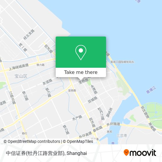 中信证券(牡丹江路营业部) map