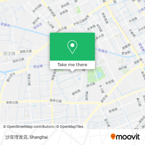 沙宣理发店 map