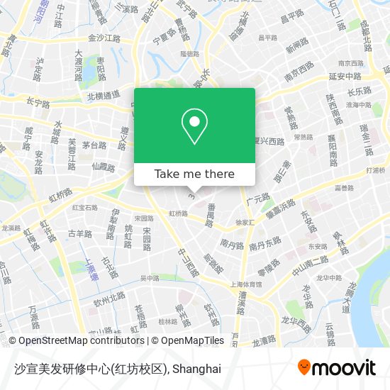 沙宣美发研修中心(红坊校区) map