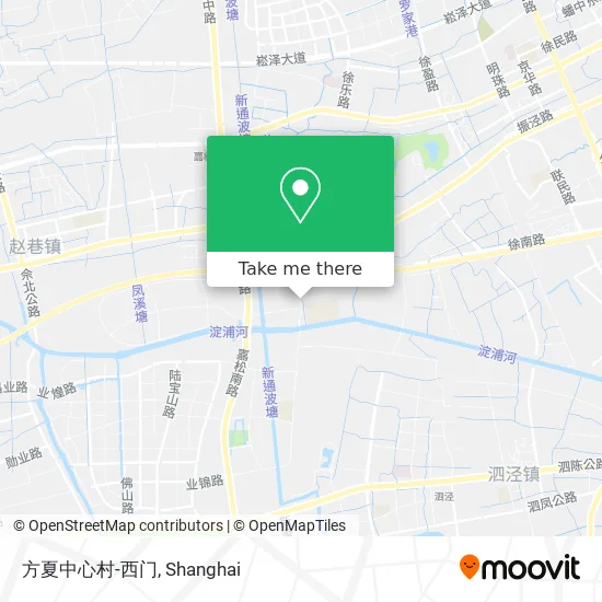 方夏中心村-西门 map