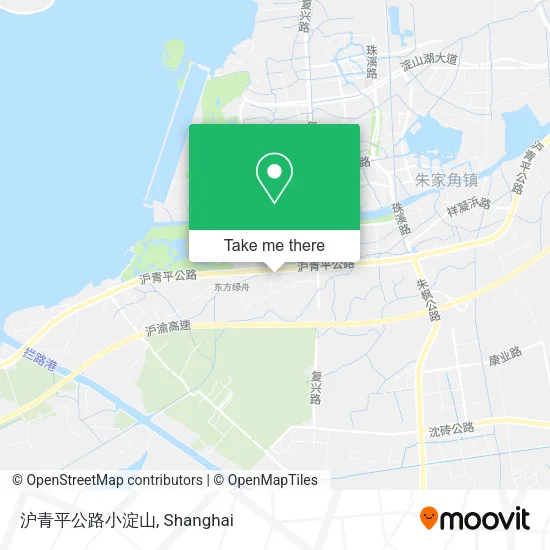 沪青平公路小淀山 map