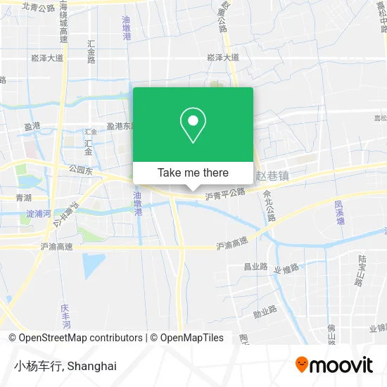 小杨车行 map
