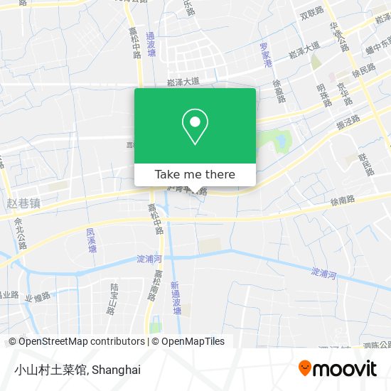 小山村土菜馆 map