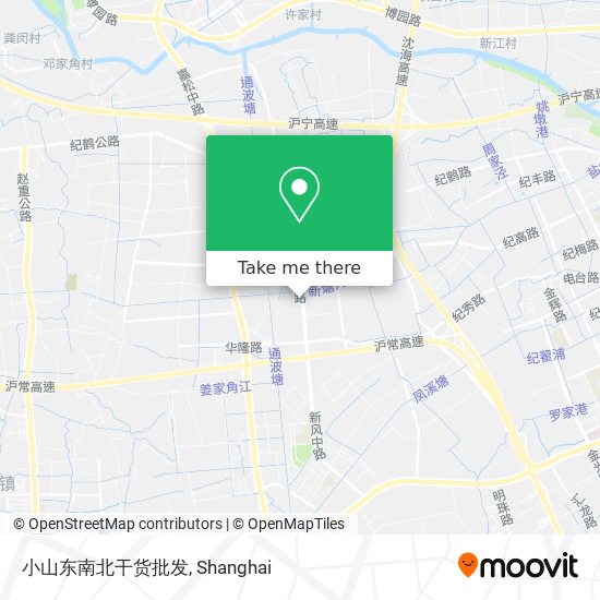 小山东南北干货批发 map