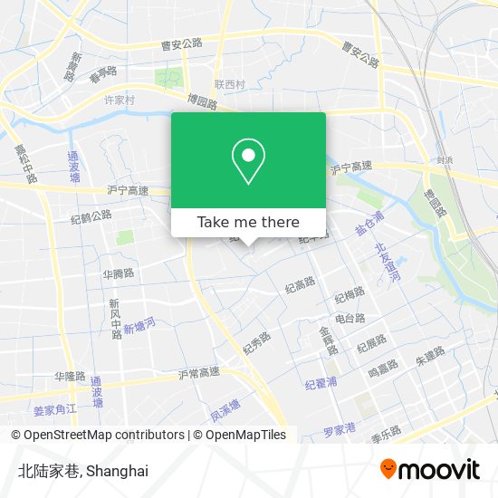 北陆家巷 map