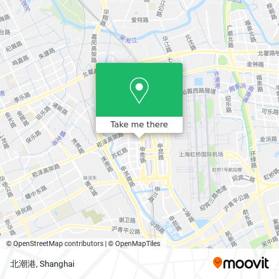 北潮港 map