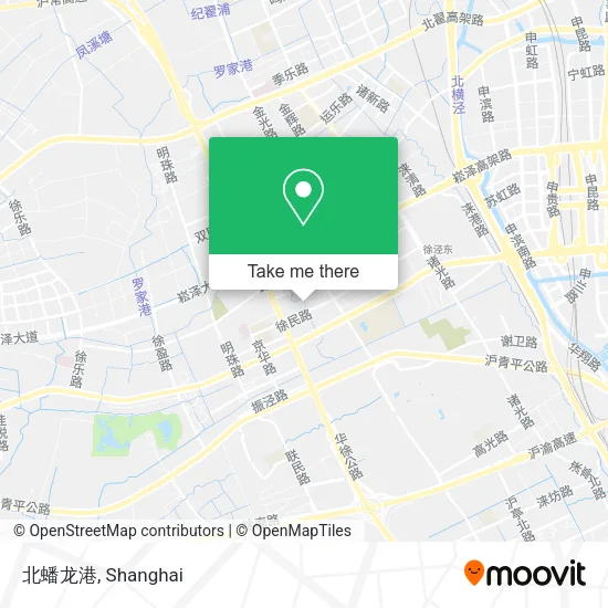 北蟠龙港 map