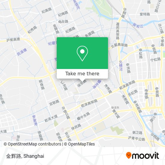 金辉路 map