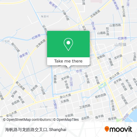 海帆路与龙皓路交叉口 map