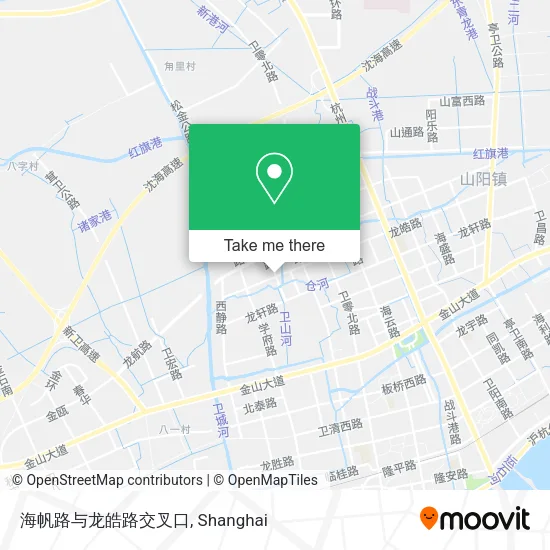 海帆路与龙皓路交叉口 map