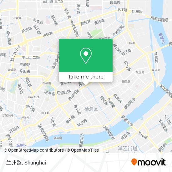 兰州路 map