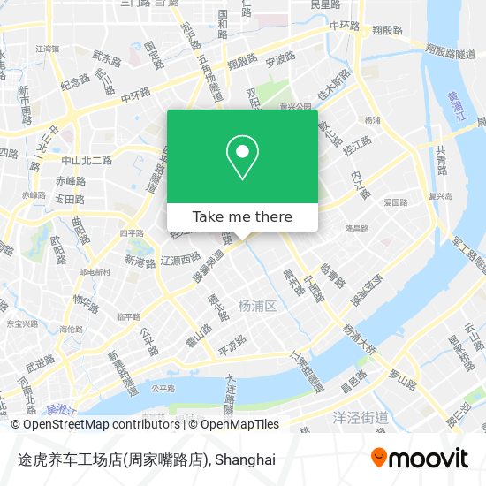 途虎养车工场店(周家嘴路店) map