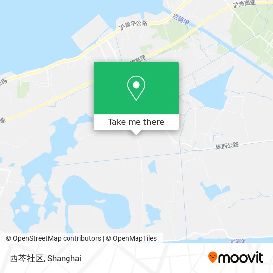 西芩社区 map