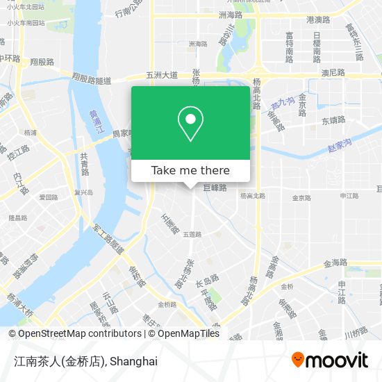 江南茶人(金桥店) map