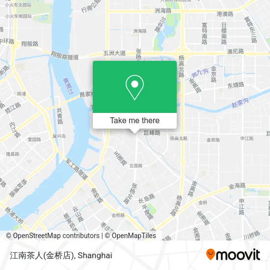 江南茶人(金桥店) map
