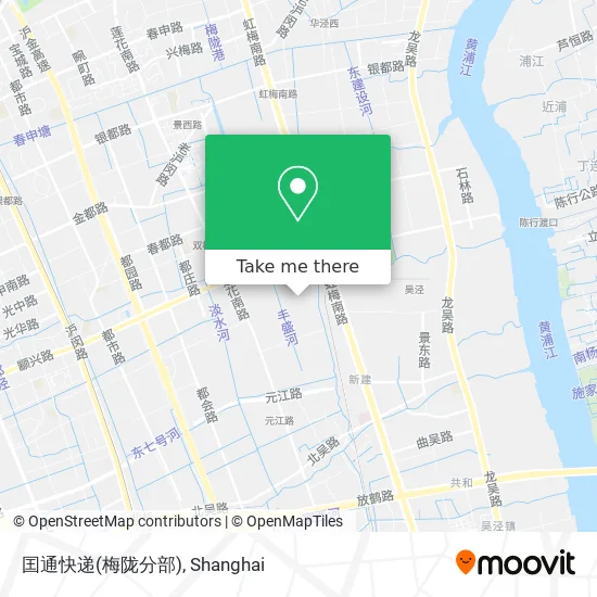 囯通快递(梅陇分部) map