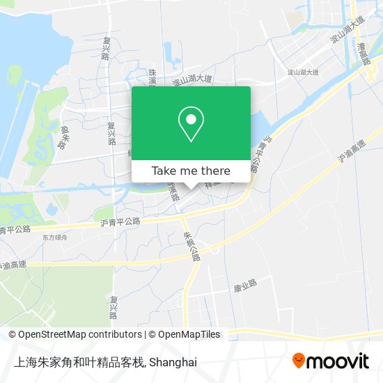 上海朱家角和叶精品客栈 map