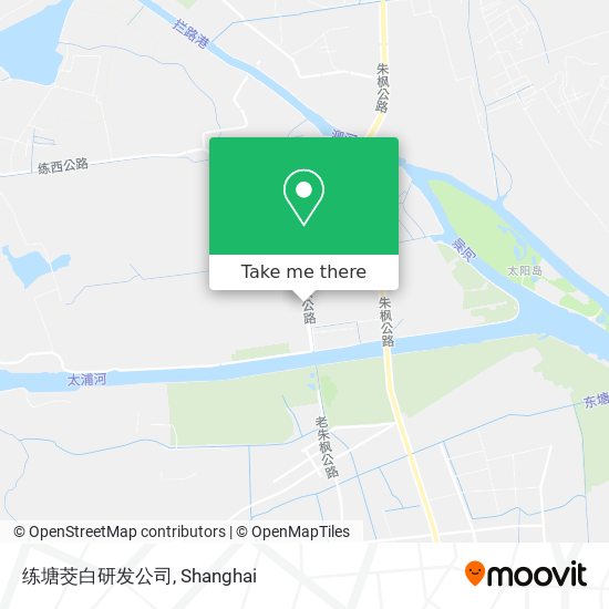 练塘茭白研发公司 map
