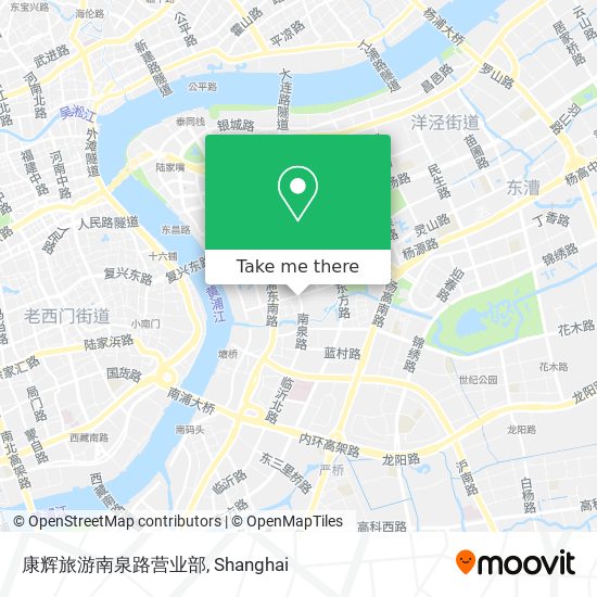 康辉旅游南泉路营业部 map