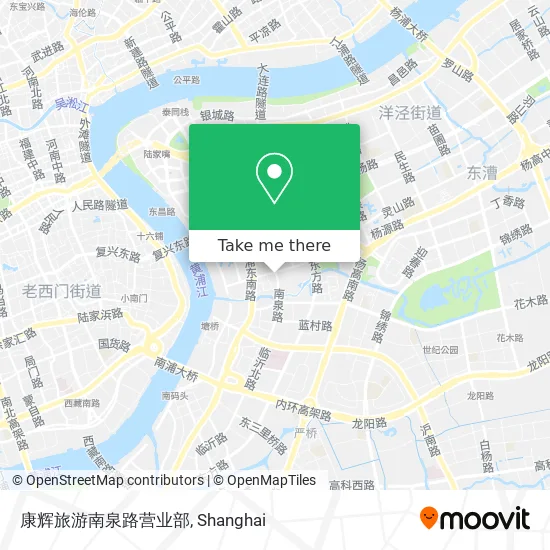 康辉旅游南泉路营业部 map