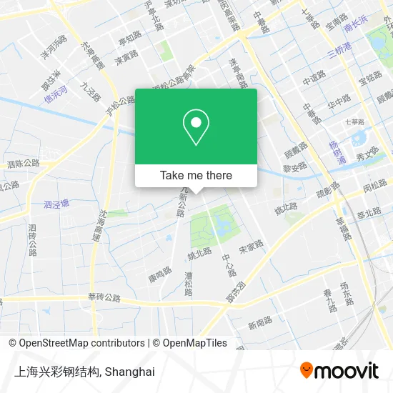 上海兴彩钢结构 map
