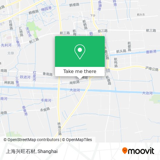上海兴旺石材 map