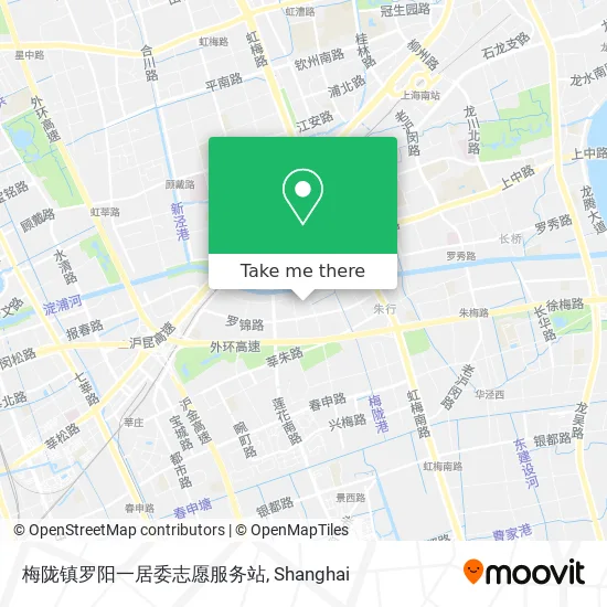 梅陇镇罗阳一居委志愿服务站 map