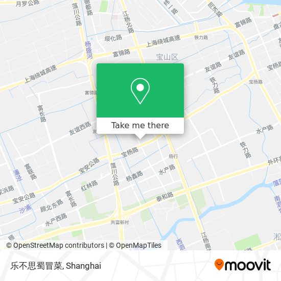 乐不思蜀冒菜 map