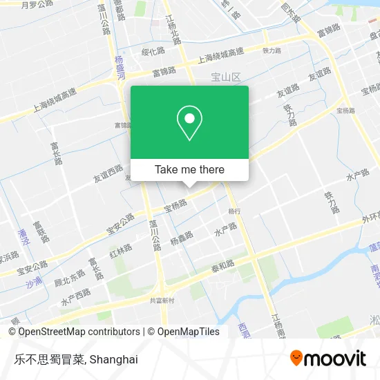 乐不思蜀冒菜 map