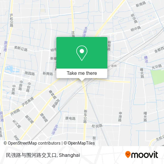 民强路与围河路交叉口 map