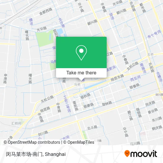 闵马菜市场-南门 map
