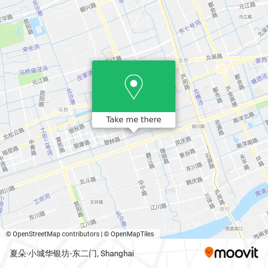 夏朵·小城华银坊-东二门 map