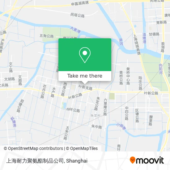 上海耐力聚氨酯制品公司 map