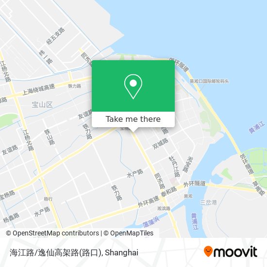 海江路/逸仙高架路(路口) map