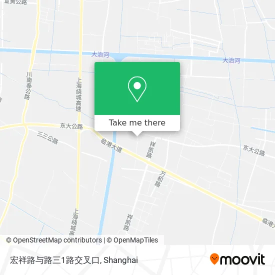 宏祥路与路三1路交叉口 map