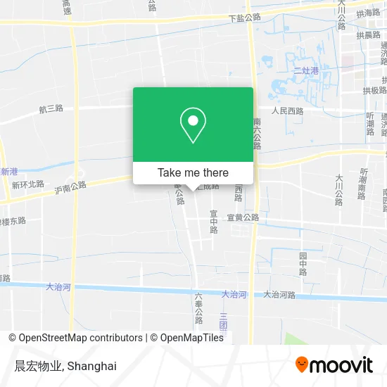 晨宏物业 map