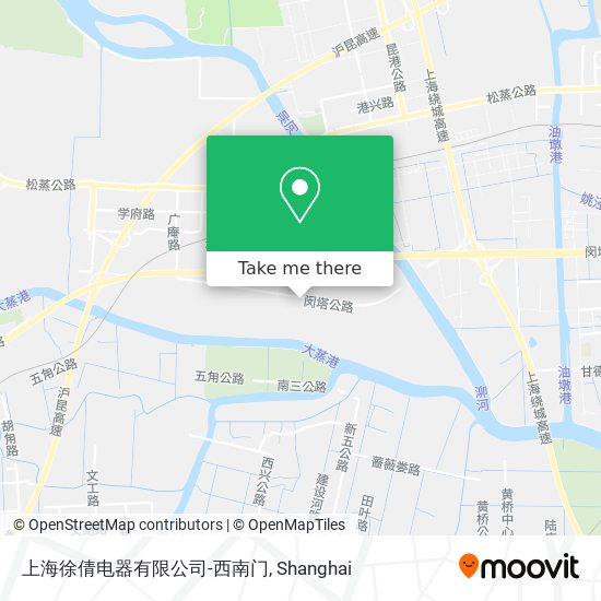 上海徐倩电器有限公司-西南门 map