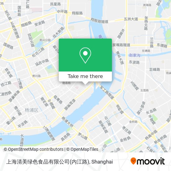 上海清美绿色食品有限公司(内江路) map