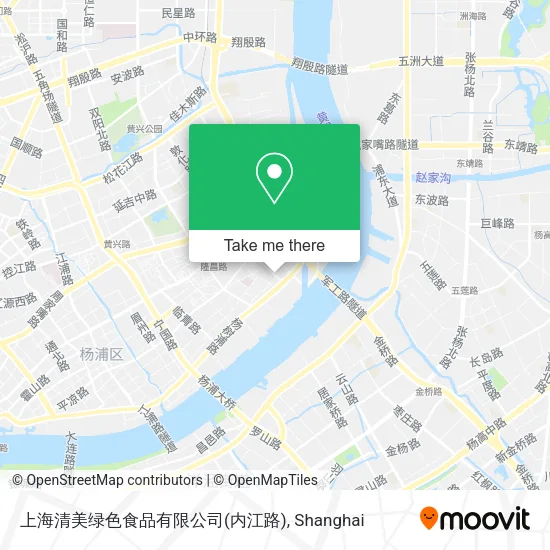 上海清美绿色食品有限公司(内江路) map