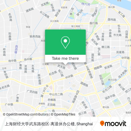 上海财经大学武东路校区-离退休办公楼 map
